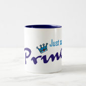 Tasse 2 Couleurs Appelez-juste moi prince (Centre)