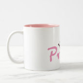 Tasse 2 Couleurs Appelez-juste moi princesse (Gauche)