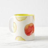 Tasse 2 Couleurs Apple (Devant gauche)