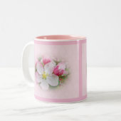 Tasse 2 Couleurs Apple Blossom Time (Devant gauche)