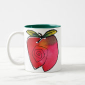 Tasse 2 Couleurs Apple lunatique attaquent (Gauche)