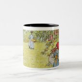 Tasse 2 Couleurs Apple moissonnent (Centre)