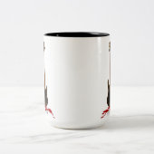Tasse 2 Couleurs Application de guitare (Centre)