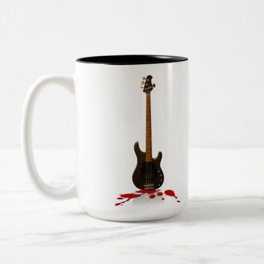 Tasse 2 Couleurs Application de guitare (Gauche)