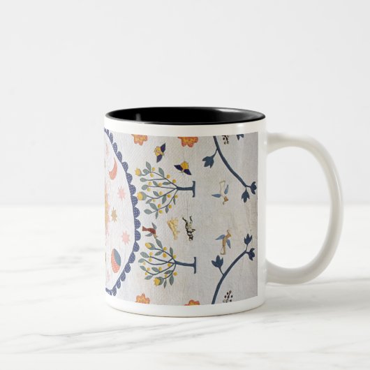 Tasse 2 Couleurs Applique l'édredon avec Sun, musardez, des étoiles (Droit)