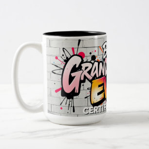 Tasse 2 Couleurs Appréciation de la bombe aérosol Jour des grands