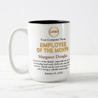 Appréciation de l'employé du mois | Or et noir