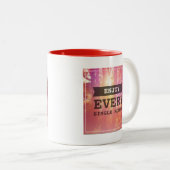 Tasse 2 Couleurs Appréciez chaque seul moment (Devant droit)