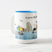 Tasse 2 Couleurs AppreciOCEAN Batterie (Devant gauche)