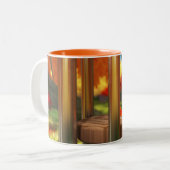 Tasse 2 Couleurs Après la boue à vent (Devant gauche)
