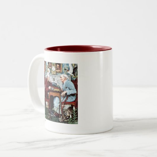 Tasse 2 Couleurs April Fool, 1943 (Devant gauche)