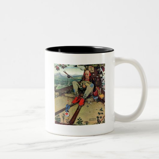 Tasse 2 Couleurs April Fool, 1945 (Droit)