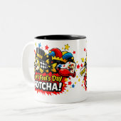 Tasse 2 Couleurs April Fool's Day Gotcha FunClassic Mug, 11 oz (Devant gauche)