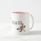 Tasse 2 Couleurs Aqua Blue Blush (Devant droit)