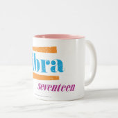 Tasse 2 Couleurs Aqua de Balance (Devant droit)