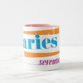 Tasse 2 Couleurs Aqua de Bélier (Centre)