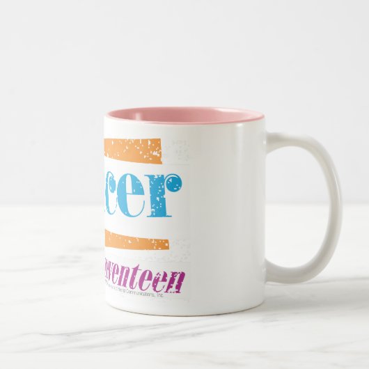 Tasse 2 Couleurs Aqua de Cancer (Droit)