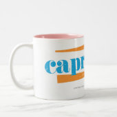 Tasse 2 Couleurs Aqua de Capricorne (Gauche)