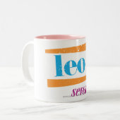Tasse 2 Couleurs Aqua de Lion (Devant gauche)