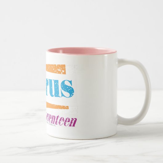 Tasse 2 Couleurs Aqua de Taureau (Droit)