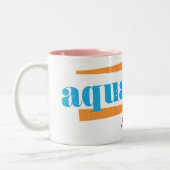 Tasse 2 Couleurs Aqua de Verseau (Gauche)