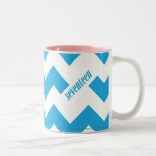 Tasse 2 Couleurs Aqua de zigzag