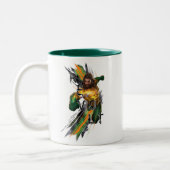 Tasse 2 Couleurs Aquaman | Aquaman "Revolt" - Graphique commenté (Gauche)