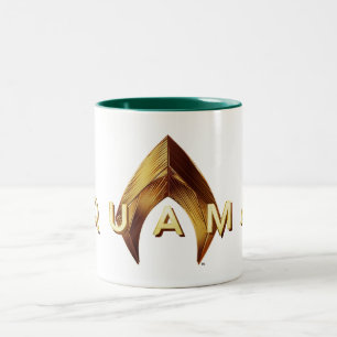 Tasse 2 Couleurs Aquaman   Logo Golden Aquaman
