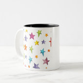 Tasse 2 Couleurs Aquarelle (Devant gauche)