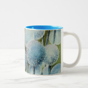 Tasse 2 Couleurs Aquarelle du champ de souhaits