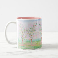 Aquarelle Preppy jolie Chinoiserie rose