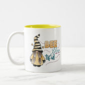 Tasse 2 Couleurs Aquarelle Whimsical Gnome Gonk (Gauche)