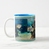 Tasse 2 Couleurs Aquarium Fish (Gauche)