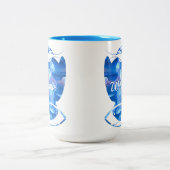 Tasse 2 Couleurs Aquarium Jellyfish 0925 (Centre)