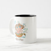Tasse 2 Couleurs Aquarius Cartoon Baby (Devant gauche)