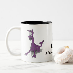Tasse 2 Couleurs Aquarius Rahu Zodiac Dragon violet