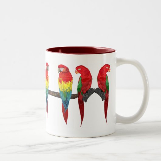 Tasse 2 Couleurs Ara et Lory Drinkware (Droit)