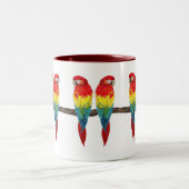 Tasse 2 Couleurs Ara et Lory Drinkware (Centre)