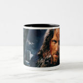 Tasse 2 Couleurs Aragorn Avec Armée (Centre)