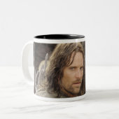 Tasse 2 Couleurs Aragorn avec cheval (Devant gauche)