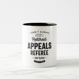 Tasse 2 Couleurs Arbitre des appels
