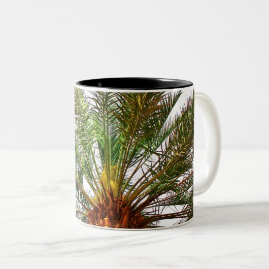 Tasse 2 Couleurs Arborescence des dates (Devant droit)