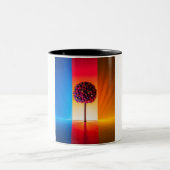 Tasse 2 Couleurs arbre (Centre)