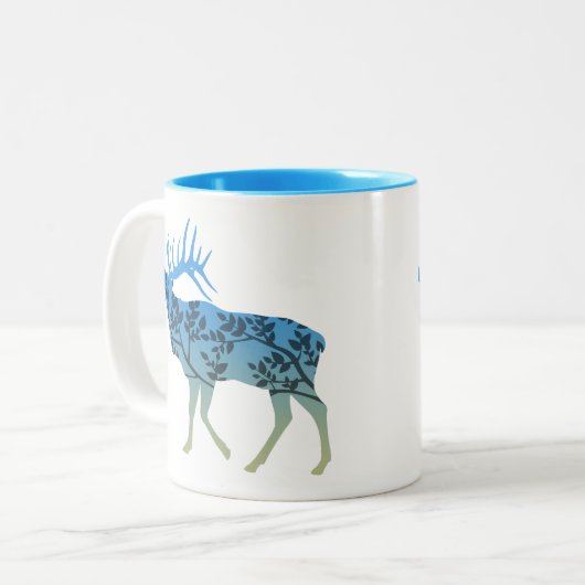 Tasse 2 Couleurs Arbre (Devant gauche)