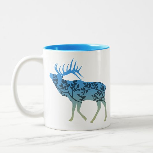 Tasse 2 Couleurs Arbre (Gauche)
