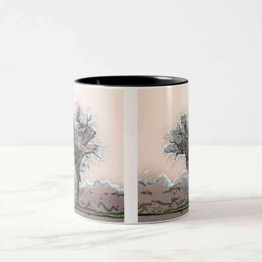 TASSE 2 COULEURS ARBRE (Centre)