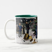 Tasse 2 Couleurs Arbre dans la place (Gauche)