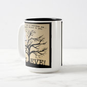 Tasse 2 Couleurs Arbre de floraison (Devant gauche)