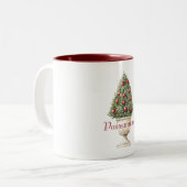 Tasse 2 Couleurs Arbre de grenade (Devant gauche)