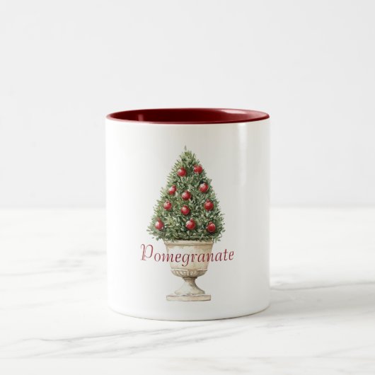 Tasse 2 Couleurs Arbre de grenade (Centre)